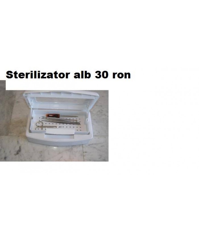 Sterilizator alb din material plastic